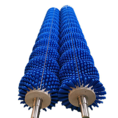 RITONG Custom Industrial Brushes Conveyor Cleaning Cylinder Brushes